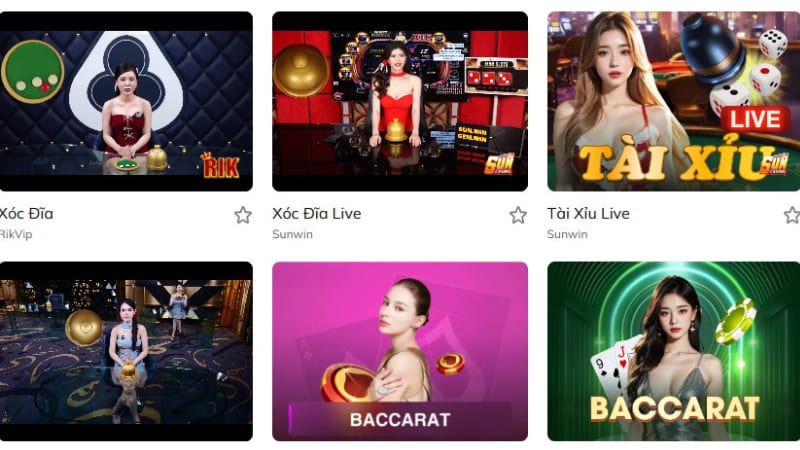 Tham gia nhiều game bài trực tuyến hấp dẫn