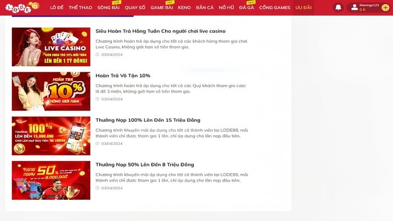 Sảnh Casino bảo mật thông tin cao, nhiều khuyến mãi.